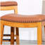 Tabouret de 30 pouces, revêtement en cuir naturel-1070053876-1070053877