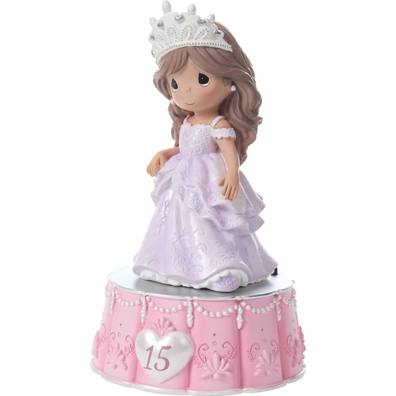 Figurine musicale Precious Moments Quinceanera Birthday Girl 6 pouces