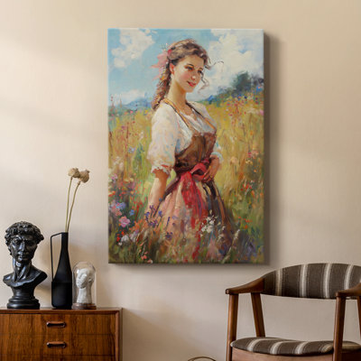 WOMEN Series CCXCVI  -Premium Gallery Wrapped Canvas -Ready to Hang