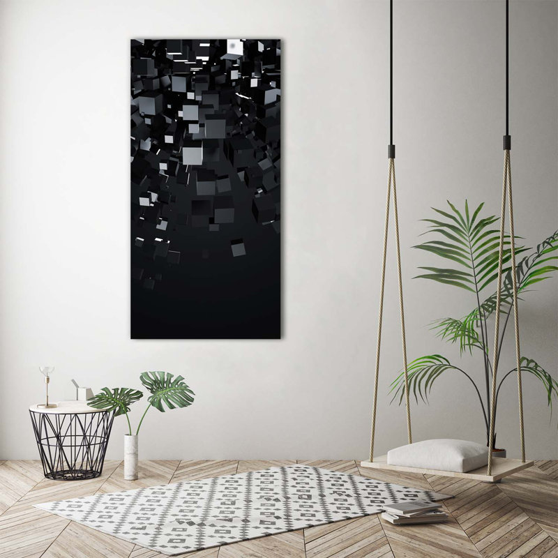 3D Abstraction - Wrapped Canvas Print