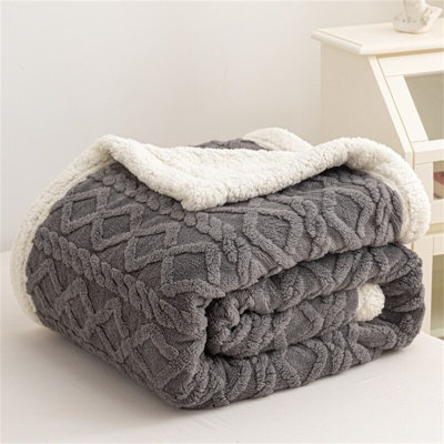 Couverture en flanelle et en peluche pour animaux