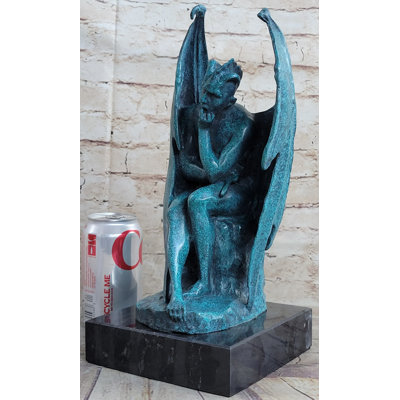Sculpture Sakho Patina Devil Satyr Diablo
