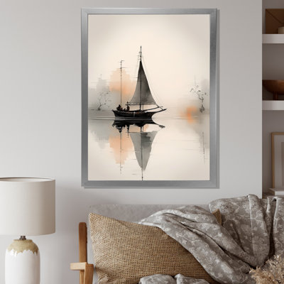 Broughtonville, voilier d'art asiatique, impression sur toile