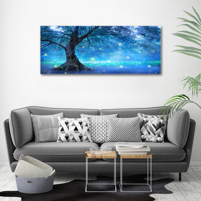 Mysterious Forest - No Frame Print on Canvas