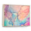 Art liquide rose et bleu II - reproduction sur toile-67381168-67381176