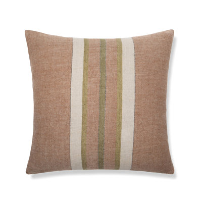 Bruges Linen Square Pillow Cover & Insert