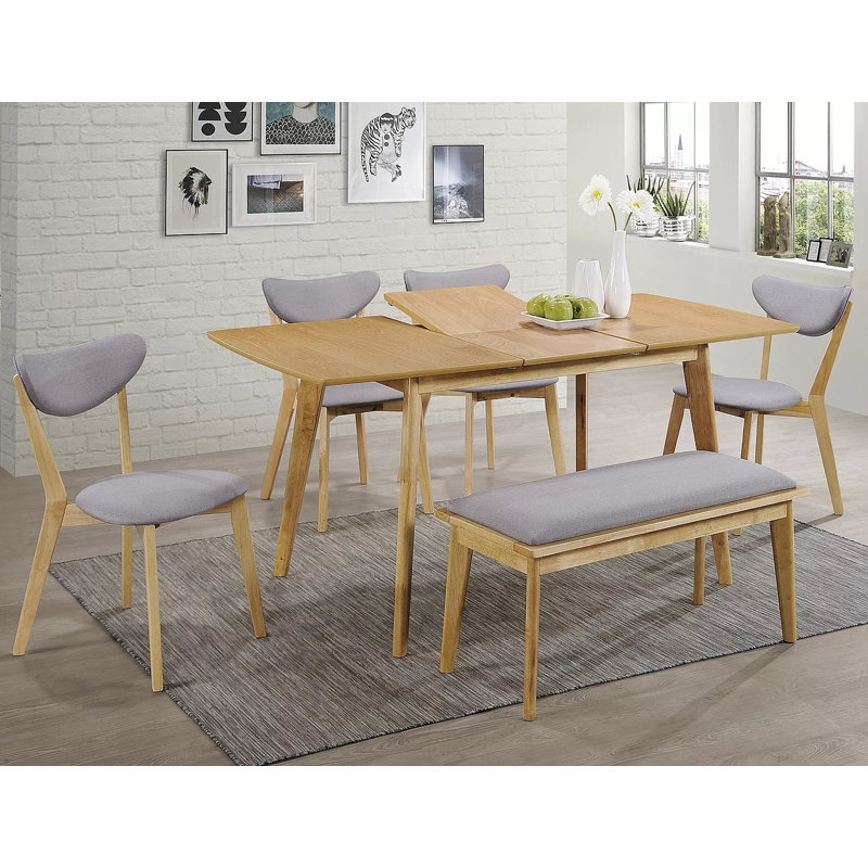 Cleary Extendable Rectangular Dining Table
