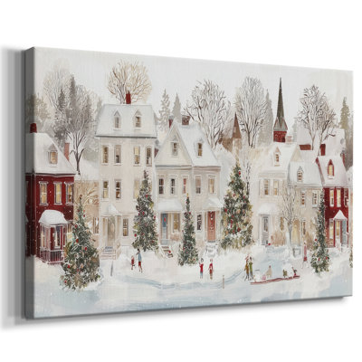 Toile tendue avec châssis Frostlit Whisper of Midwinter-Premium