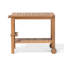 Cray Dakota Fields Bar Cart with Solid Wood Outer Material