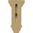 3 1/2"W x 3 3/4"D x 6"H Mini Jefferson Wood Corbel, Alder (4-Pack)-73318638-73559411