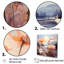 Verre sur fond de montagne, impression sur toile-389568575-389568572