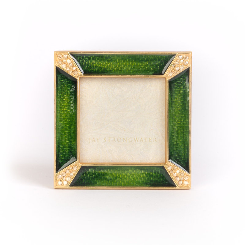 Cadre carré Leland Pave, Vert
