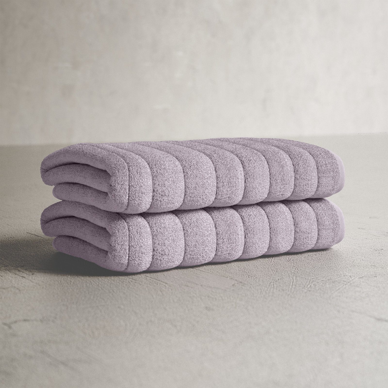 Rachel Turkish Cotton Midweight Ribbed Bath Towel
