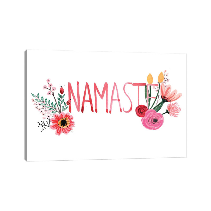 Namaste by Albina Bratcheva - Wrapped Canvas Gallery-Wrapped Canvas Giclée, 30.48 cm H x 45.72 cm W