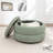 Upholstered Round Storage Ottoman-521645660