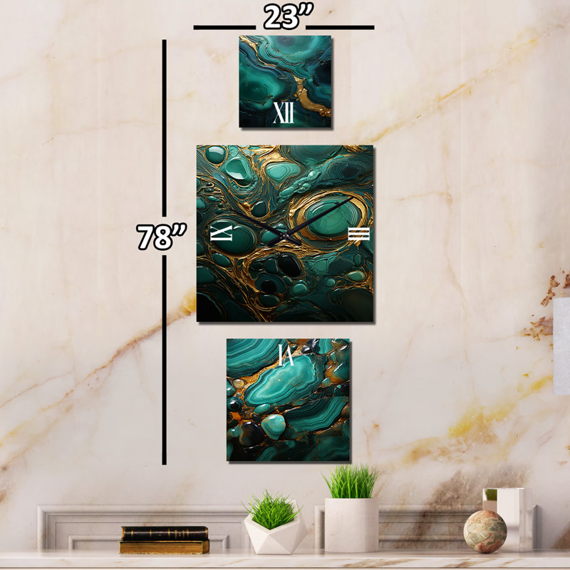 Machella Metal Wall Clock