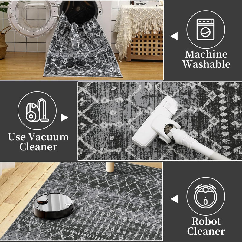 170cm W x 120cm L Level Loop Roll Out Polyester Carpet Tile