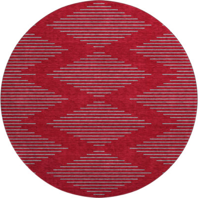 Premium Machine Washable Jahnke AMF1017 Geometric Rug