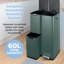 60 Litre Step On Recycling Bin-116110916