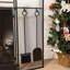 Ensemble de 3 panneaux Hagberg Fireside Essentials + ensemble d'outils 4 pièces-2052826551