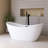 59" Acrylic Freestanding Soaking Bathtub