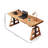 Solid wood electric height-adjustable home desk-1523154891