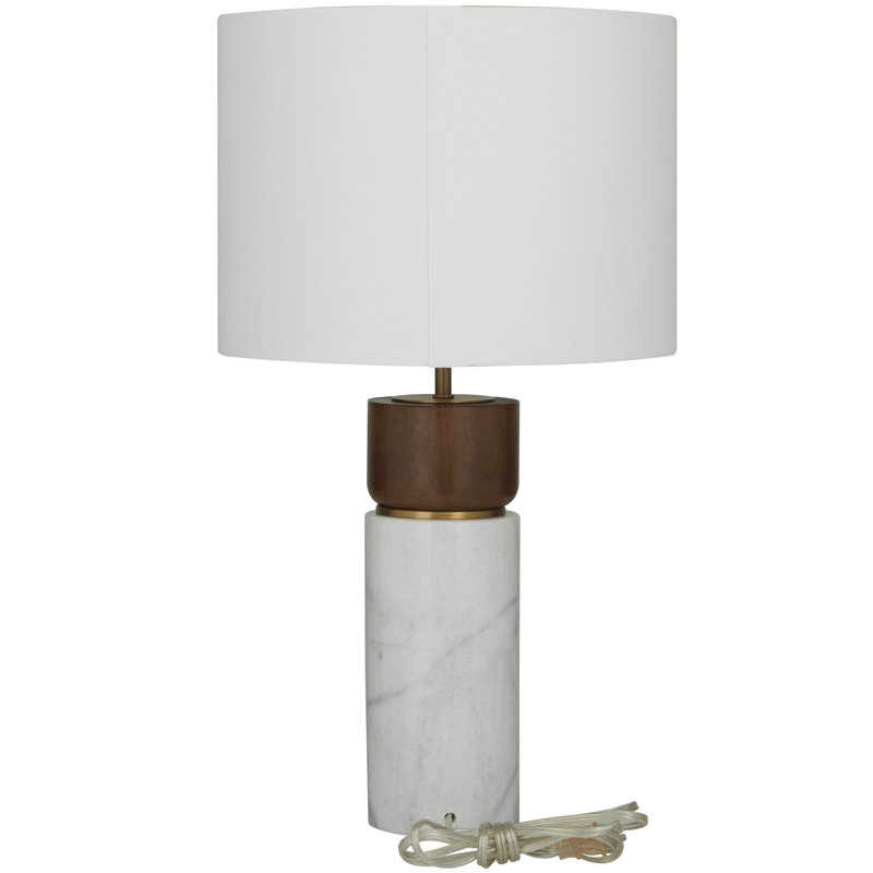 Lampe de table blanche 24,9 "