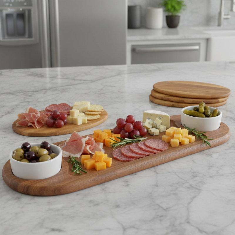 Ensemble de plateaux 5 pièces Flemming