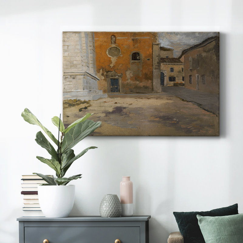Botanique rétro - Lxxvi, H 19 po x l 28 po x P 1,5 po, Toile tendue