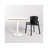 Easy Walnut Metal Base Dining Table-107232007-74747959