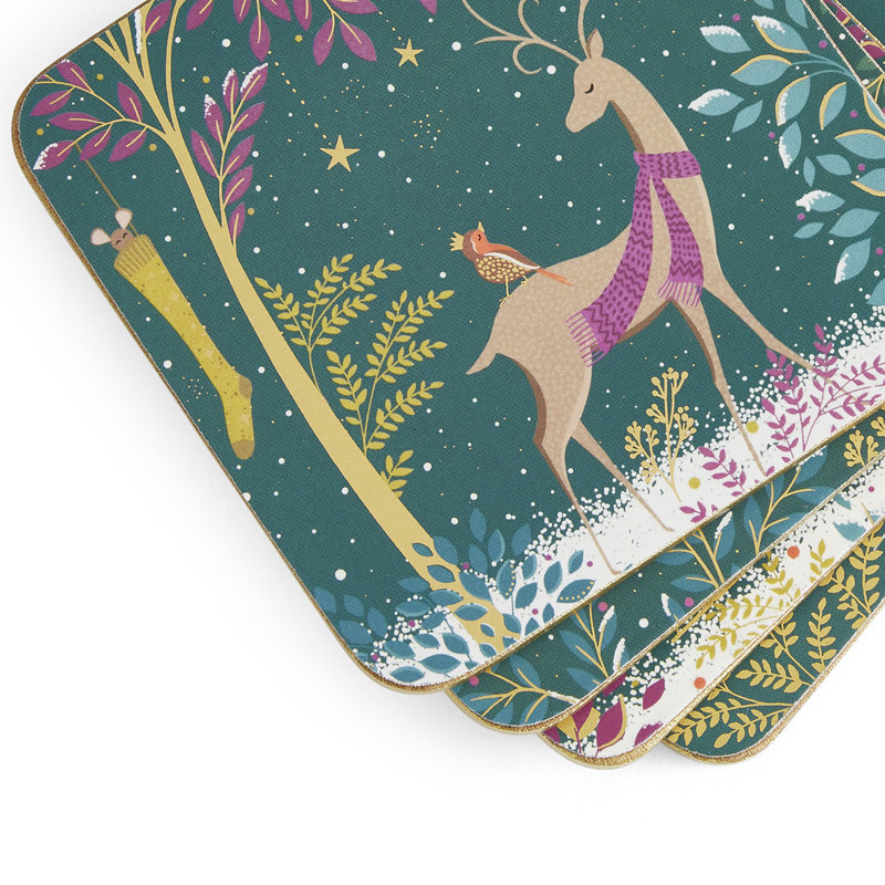 Sara Miller, Woodland Tales - Coasters