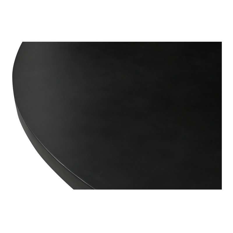 Round Metal Top Dining Table
