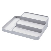 iDesign Linus 4 In. W. x 12 In. L. x 3 In. D. Clear Drawer Organizer Tray -  Jerry's Do it Best Hardware