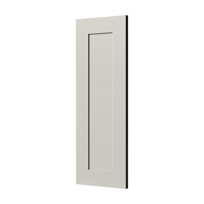Panneau de porte mural décoratif Sinber Creme, l 11,5 po x H 35 po