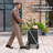40.5'' H x 25'' W Utility Cart with Wheels