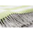Gray Woven Wool Striped Reversable Throw