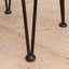 Tabouret industriel en bois et en métal