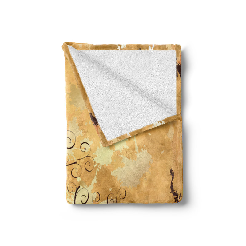 Hand Woven Throw Blanket, 50" x 70"