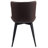 Jimma Faux Leather Upholstered Wingback Dining Chair with Iron Legs -194002849