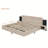 Floating Style Bed With Bedside Tables And Lighted Headboard-1758672861-1758672858