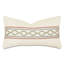 Marguerite Linen Lumbar Pillow Cover & Insert