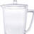 Set of Six Clear Acrylic Pitcher