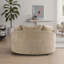 Fauteuil demi-tonneau surdimensionné 59,5 po avec roulettes-712792119