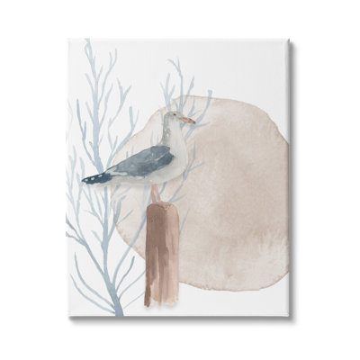 Mouette de plage en forme de mouette