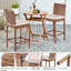 Tabouret avec coussin Gadd