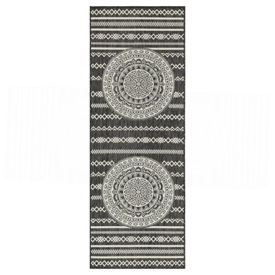 Anthracite Indoor/Outdoor Area Rug