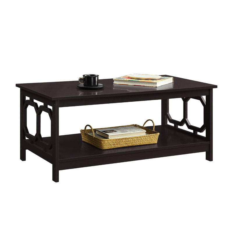 Bodeswell Coffee Table with Storage, Espresso