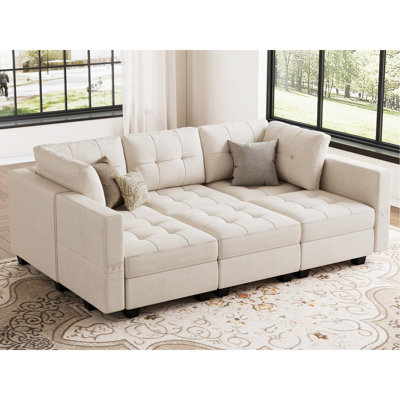 Soneson 7-Piece Upholstered Sectional 