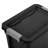 Sterilite Rugged Industrial Stackable Storage Tote w/ Lid, Black