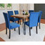 Ensemble de salle à manger 7 pièces, table à manger en épingle à cheveux avec 6 chaises, 3 options de couleurs-1108495100-1109607506